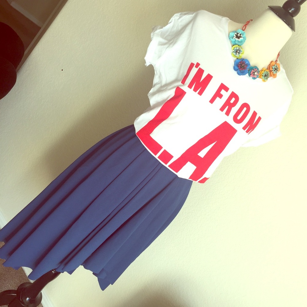 Zara Blue skirt